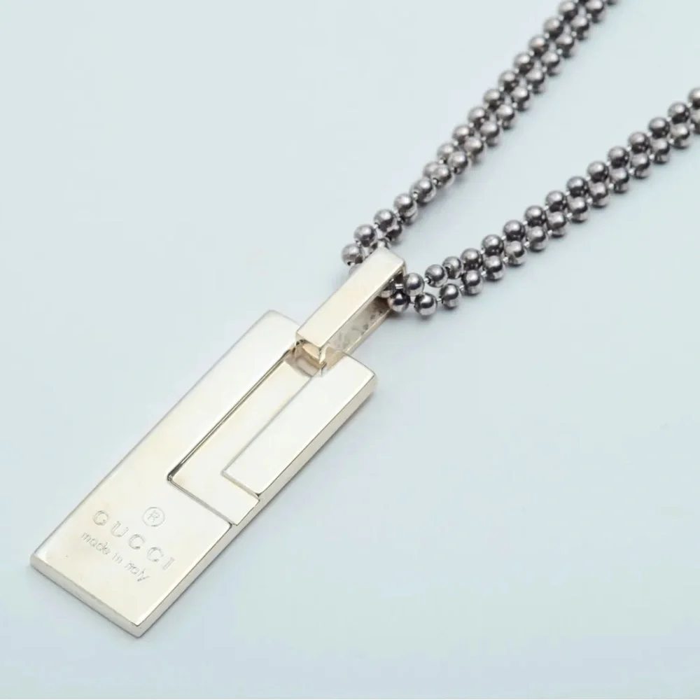 Gucci Luxury Statement Necklace 925 Sterling Silver